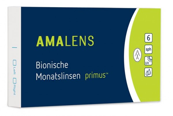 AMALENS Bionische Monatslinsen primus 2 x 6er