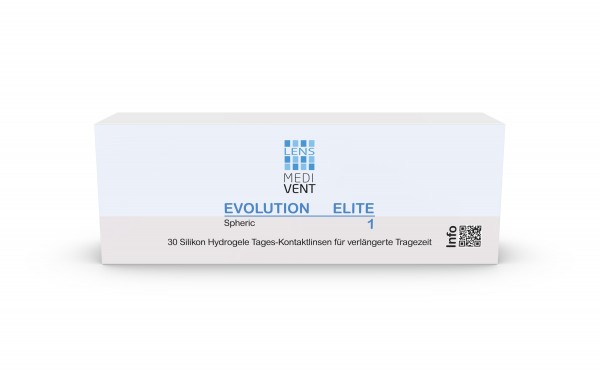 Medivent Evolution Elite 1 Tageslinse 30er Pack